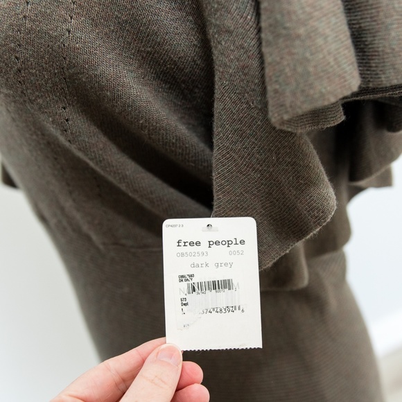 Free People Jodie Sweater Dress Size Large - Picture 5 of 13